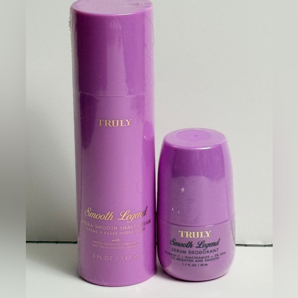 TRULY Smooth Legend Shave Cream and Deodorant - NEW